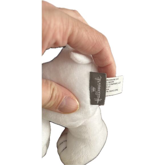 Hallmark Peanuts Halloween Snoopy Pumpkin Mask 6 Inch Plush Stuffed Toy - Picture 3 of 3